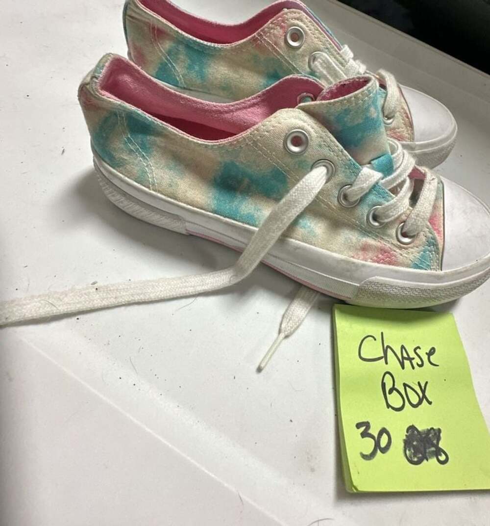 Wonder Nation Tie-Dye Canvas Low-Top Sneakers